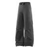 Pantalones Impermeables, Cortavientos y Cálidos para Camping y Montañismo al Aire Libre para Hombres y Mujeres, Tres en Uno con Forro de Polar y Cintura Ajustable, Pantalones Largos