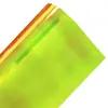 Fábrica en stock al por mayor multi-tamaño autoadhesivo color arcoíris láser luminoso flash regalo etiqueta decorativa