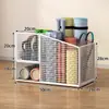 Rack de Armazenamento de Basquete, Rack de Armazenamento de Chão, Rack de Armazenamento de Brinquedos para Sala de Estar, Equipamentos Esportivos de Bola, Cesta de Armazenamento para Tapete de Yoga