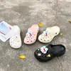 Cabeça de Coelho Azul Fresca e Fofa Gato Kt Acessórios Versáteis para Tamancos, Charms de Sapato Destacáveis DIY