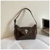 Bolsa Feminina Casual Estilo Simples Comércio Exterior 2026 Nova Primavera Elegante Versátil Tendência Bolsa de Ombro com Lenço e Bolsa Transversal