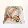 Pulseira popular de opala sintética transfronteiriça feminina design de nicho ins Estrela de cinco pontas de cristal luar cinza pulseira da moda para estudantes