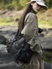 Bolsa Mensageiro Grande Capacidade 2025 Transfronteiriça para Homens e Mulheres, Mochila de Estilo Neutro, Bolsa Transversal, Bolsa de Viagem de Curta Distância de Marca Tendência