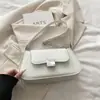 Bolsa feminina de alta qualidade 2026 novo modelo bolsa baguette, bolsa de mão vintage, bolsa estilosa de ombro, bolsa pequena transversal moderna para meninas