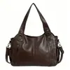 Bolsa tote transfronteiriça, bolsa feminina de grande capacidade, estilo europeu e americano, bolsa de axila de alta qualidade, bolsa de ombro, bolsa tote para trabalho e deslocamento