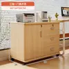 Gabinete de oficina, móvil, con cerradura, almacenamiento, archivador, gabinete para debajo del escritorio, gabinete bajo para el lateral del escritorio de oficina, soporte para impresora, gabinete lateral