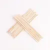 Manicure Bastão de Madeira Laranja Usável Bastão de Madeira Empurrador de Cutícula 11,4 cm Bastão de Madeira de Ponta Dupla 100 Sacos Sacola Bastão de Diamante Grau B
