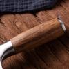 Faca de Cozinha Forjada Longquan para Uso Doméstico, Faca de Dupla Utilidade para Picar e Fatiar, Faca do Chef para Cortar Legumes e Carne, Faca de Cozinha Afiada, Faca de Fatiar, Alta Qualidade no Atacado