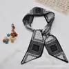 Pañuelo de Seda Ancho Largo Estampado Paisley Retro Diadema para Mujer Cinta Estrecha Versátil Goma para el Cabello Pañuelo para la Cabeza Pañuelo para el Cuello de la Camisa Decoración Pañuelo Cuadrado Pequeño