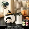 Bruja de Halloween Calabaza Difusor de Aromaterapia sin Llama Piedra Aceite Esencial Decoración de Mesa de Dormitorio con un Toque Único y Sofisticado