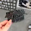 Exquisite Prendedor de Cabelo em Formato de Folha com Embelezamento Completo de Diamante para Mulheres, um Acessório de Cabelo Sofisticado e Estiloso