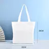 Bolsa de lona lisa para spot bolsa tote publicitária personalizada embalagem de algodão bolsa de compras bolsa de lona com logotipo impresso atacado