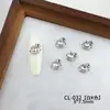Accesorios para Uñas con Zirconia del Año del Caballo 2026 Nuevos Lindos Ponis del Zodiaco Rojo Aleación Pedrería Decoraciones de Uñas Portátiles para DIY