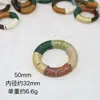 Materiais em Atacado para Chocalhos de Casca de Fruta Natural, Acessórios para Sino dos Ventos DIY Feito à Mão, Pingentes de Bolsa de Casca de Fruta, Materiais para Chaveiro