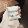Pulsera de Flor de Loto Lisa de Plata Pura 999 con Mensaje Propicio, Nuevo Estilo Chino Regalo para Mamá