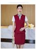 Conjunto de colete saia terno feminino profissional trem de alta velocidade hotel recepção KTV garçom roupas de trabalho feminino uniforme de comissária de bordo Southern Airlines