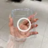 Acrílico de Alta Transparência Aplicável para Capa de Celular Transparente Dobrável Apple Duo iphone18duo Suporte Magnético Capa Protetora