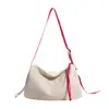Bolsa transversal casual estilo coreano ins para mulheres, novo modelo 2026, bolsa esportiva de grande capacidade, bolsa de ombro para o dia a dia, bolsa almofada, moderna