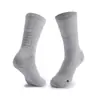 Meias de Basquete Esportivas Shizhu para Homem com Parte Inferior de Toalha Meia de Cano Médio Esportiva Absorvente de Suor Treinamento Competição Anti-Atrito Respirável Antiderrapante