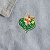 Broche de Natal Desenho Animado Homens e Mulheres Alce Fofo Velhinho Emblema Fivela de Pin Desenho Animado Decorações de Bolsa Natal