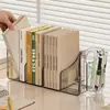 Soporte de Libro Integrado con Portalápices Estante de Almacenamiento para Organización de Libros Estudiantiles Estante Portátil de Escritorio para Almacenamiento de Libros