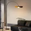 Lámpara Vela Lámpara de Pie Estilo Francés Sala de Estar Lámpara de Pie para Sofá Sala de Estar Lámpara de Pie Forma de Sombrero Dormitorio Estudio Lámpara de Pesca Nórdica