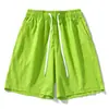 Shorts de Color Sólido tipo Hielo con Protección Solar para Hombre en Verano, Deportes al Aire Libre Ligeros, Moda Europea y Americana, Ampliación y Engorde Transfronterizo, Venta al por Mayor Sueltos