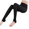 300g Terciopelo perlado un pantalón más leggings acolchados de terciopelo usar talla grande otoño e invierno pantalones cálidos pantalones sin costuras pie mujer