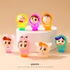 Decorações de Bolo de Aniversário Festa de Menina Criativa Desenho Animado Tendência Brinquedo Figura Arranjo de Mesa de Sobremesa para Assar Evento Pequenos Presentes