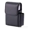 Bolsa de Couro Genuíno Amazon para Homem Porta-Cigarros Estojo de Couro Porta-Cigarros Simples Criativo Bolsa Dobrável para Usar no Cinto