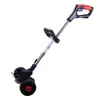 Cortadora de césped eléctrica portátil transfronteriza, pequeña máquina desmalezadora recargable para jardín, cortadora de césped con batería de litio.