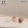 Ordem do Fabricante Paleta Redonda Monocromática Mini de Sombras para Olhos Caixa de Iluminador Pote de Batom Líquido Material de Embalagem Plástica