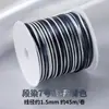 Arte 20 metros No. Cuerda para tejer nudos chinos de 5 líneas, pulsera de cuerda roja DIY, cuerda para la mano, collar, colgante, cuerda de colores, cuerda para tejer