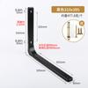 Soporte curvo de acero inoxidable para cocina sala de estar mampara de pared soporte de almacenamiento soporte de soporte de carga venta al por mayor de fábrica