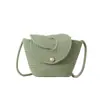 Outono 2026 Nova Bolsa Feminina Bolsa de Palha para Férias na Praia Design de Nicho Bolsa de Ombro Colorida da Moda Bolsa Transversal Color-Block Tendência