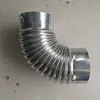 Estufa de Leña Doméstica Nueva Acero Inoxidable Hierro Blanco Sombrero Impermeable para Chimenea Tubo de Extracción de Humo a Prueba de Viento China