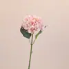 Flor Artificial Tela de Pulpa Única Hortensia Estilo Europeo Lujo Ligero Flor de Seda Decoración del Hogar Floral Boda Paisajismo Flor Artificial