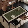 Toalha de Mesa Floral, Impermeável e à Prova de Óleo de Alta Qualidade, Toalha Espessa Retangular para Mesa de Centro, Luxo Leve e Sensação de Alta Qualidade