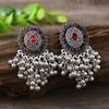 Pendientes Largos Bohemios Cuidadosamente Seleccionados para Mujer, Pendientes de Borla Acrílica Coloridos Retro, Estilo Étnico de Yunnan, Versátiles