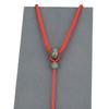 Colgante de jade verde natural para el cuello, collar con cordón, colgante de cuerda, colgante de jade ajustable, colgante de jade, jade