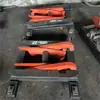 Topes de Rueda para Vía de 600 mm Zcs-6 Topes de Rueda para Pasadizos Inclinados Mineros Tope de Rueda de 24 kg