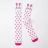 Calcetines Altos de Dibujos Animados de Animales para Niñas de Amazon, Calcetines Largos de Algodón para Niños Mayores, Calcetines Rectos