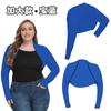 Chal de Protección Solar para Deportes de Golf de Verano Chal para Montar al Aire Libre Manga Integrada para Mujer Sombrilla Multiusos Manga de Seda de Hielo