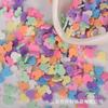 Flocos de neve frutas cerâmica macia fatia patch decoração areia movediça epóxi material de enchimento de cristal feito à mão diy acessórios de joias