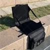 Todo el cielo camping portátil con bolsa de hielo para conservación del calor cojín plegable Juego de pelota de parque gradas del estadio silla de playa
