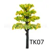 Modelo de pino en miniatura, árbol pequeño artificial para micro-paisajismo, materiales de manualidades para maquetas arquitectónicas de mesa de arena, árbol terminado