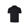 Camiseta de Punto Kansai de Manga Corta Estilo Old Money Color Sólido Polo de Punto Canalé con Cuello en V Marca de Moda