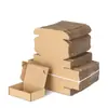 Serie Z Extra Dura Empaque Pequeño Caja Express T2 Ropa Caja de Avión Caja de Avión Blanco y Negro Papel Kraft