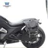 Coche muscle Wolf adecuado para Benda 700 bolsa lateral bolsa lateral se puede instalar casco medio casco casco integral con cerradura marco de liberación rápida modificación