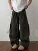 Pantalones Anchos Plisados de Nuevo Diseño 2026, Pantalones de Calle Estilo Retro Japonés, Pantalones Largos de Cintura Alta Otoño/Invierno